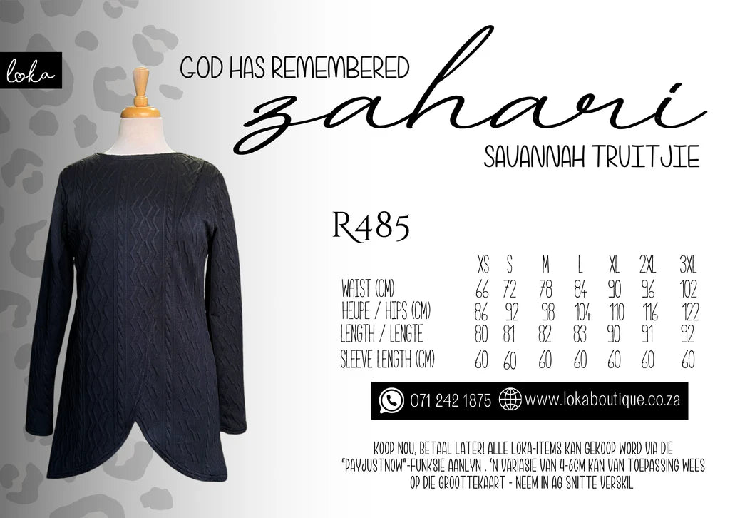 Zahari Savannah Top