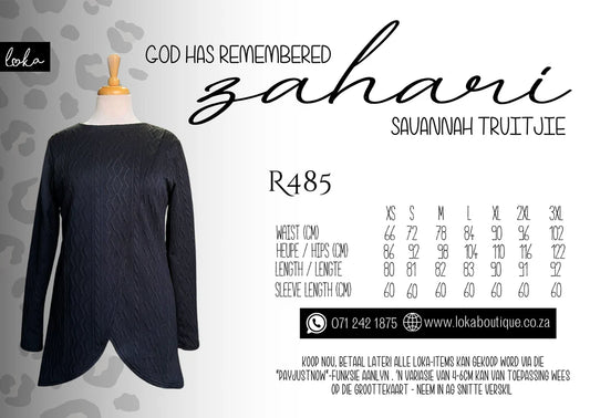 Zahari Savannah Top