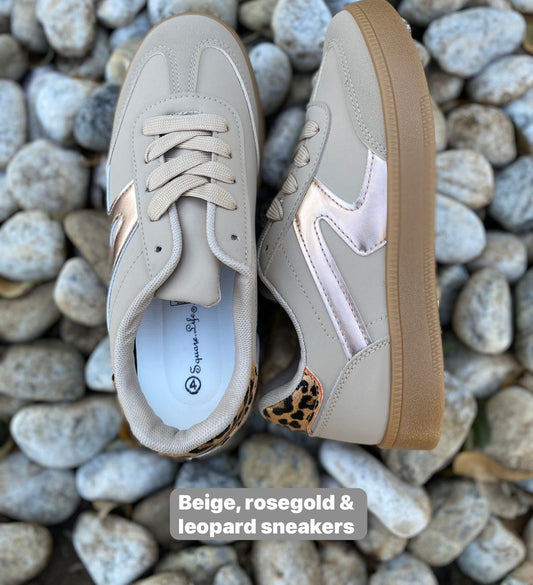 LLB Khaki Leopard Print