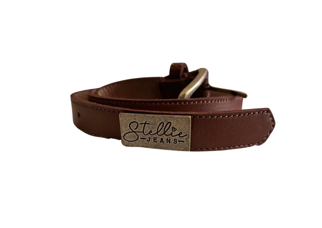 Stellie Jeans Leather Belts (Width 27mm)