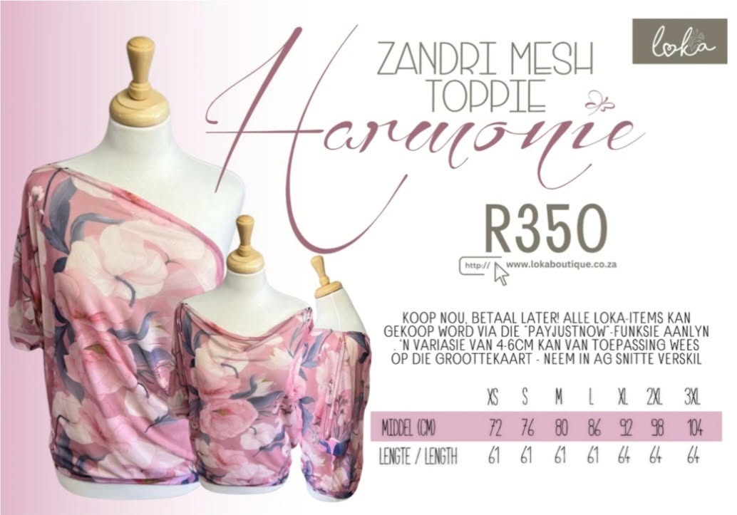 Harmonie Mesh Top