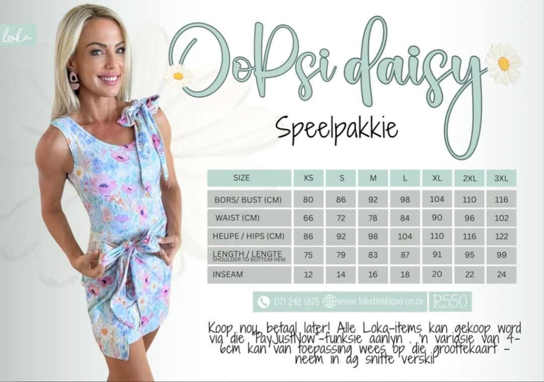 Oopsie Daisy Speelpakkie