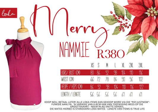 Merry Nammy Top