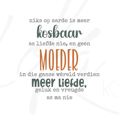 Moedersdag Koffie Bekers