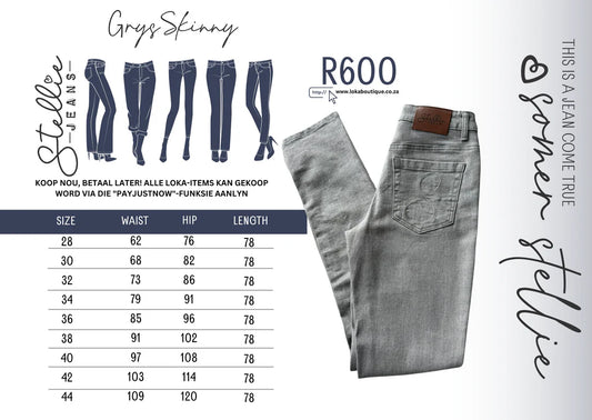 Stellie Jeans - Grys Somer Stellie