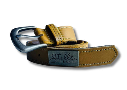 Stellie Jeans Leather Belts (Width 27mm)