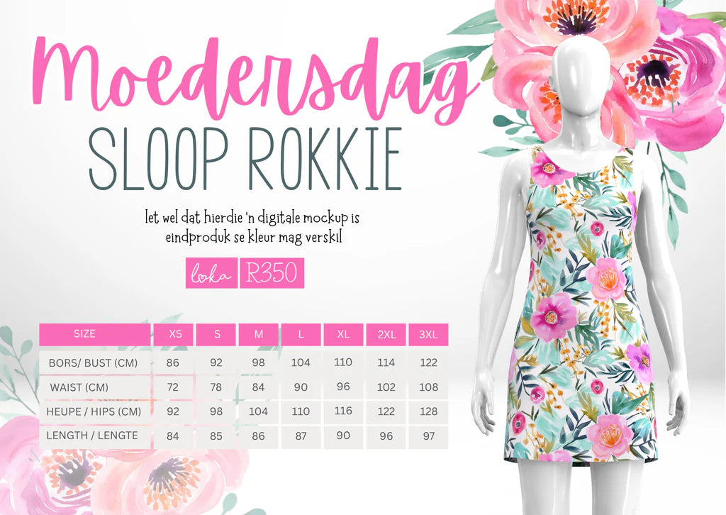 Moedersdag Slaap Rokkie