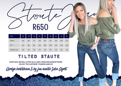 Tilted Staute Denim