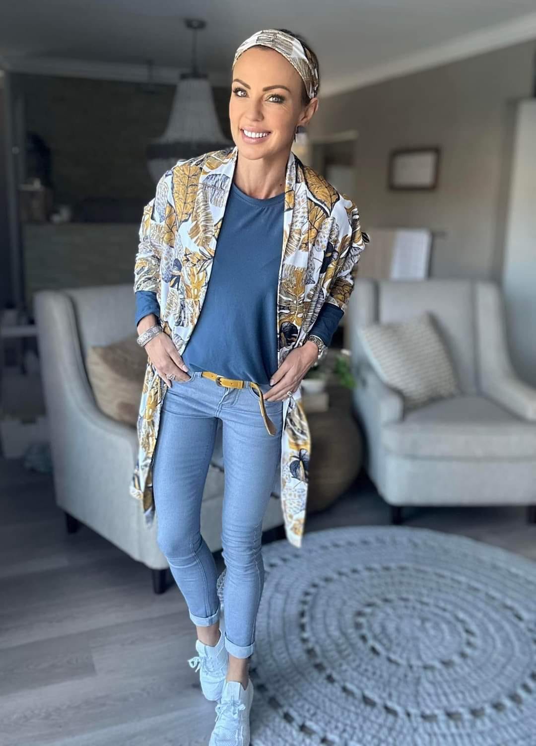 Sky Blue Skinny Denim