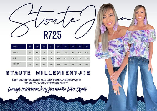 Willemientjie Wideleg Denim