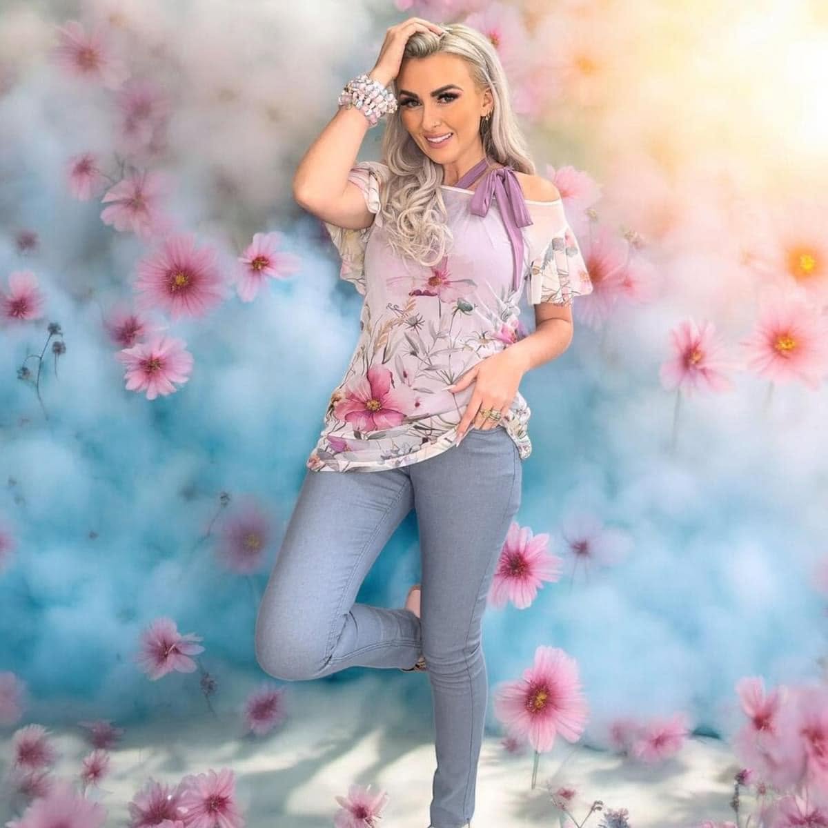 Blommekind Mesh Top