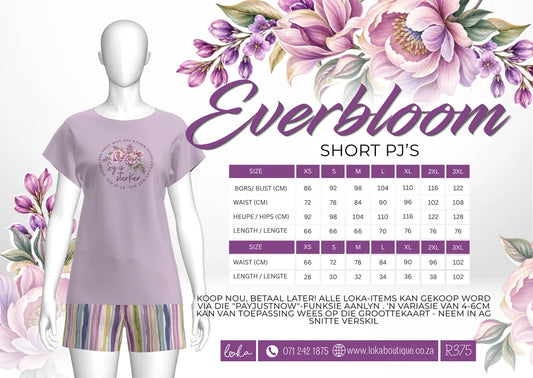 Everbloom Shorty Pjs