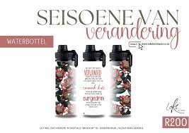 Seisoene van Verandering Waterbottels