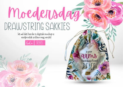 Moedersdag Drawstring Sakkie