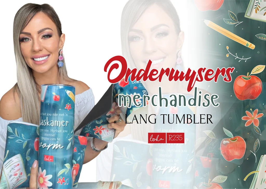 Onderwyser Lang Tumbler
