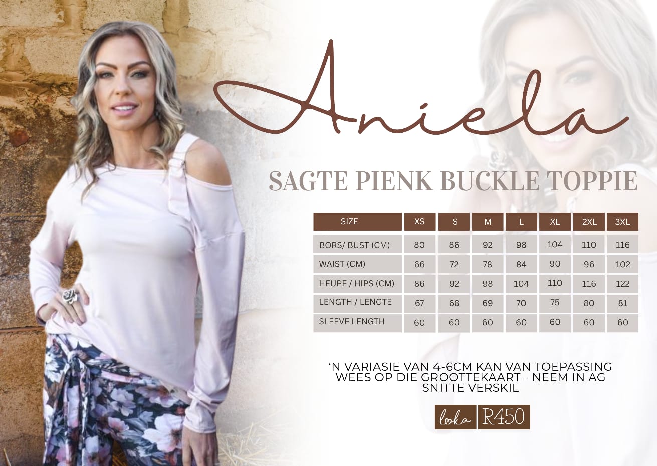 Aniela Pienk Buckle Top