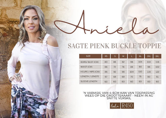 Aniela Pienk Buckle Top