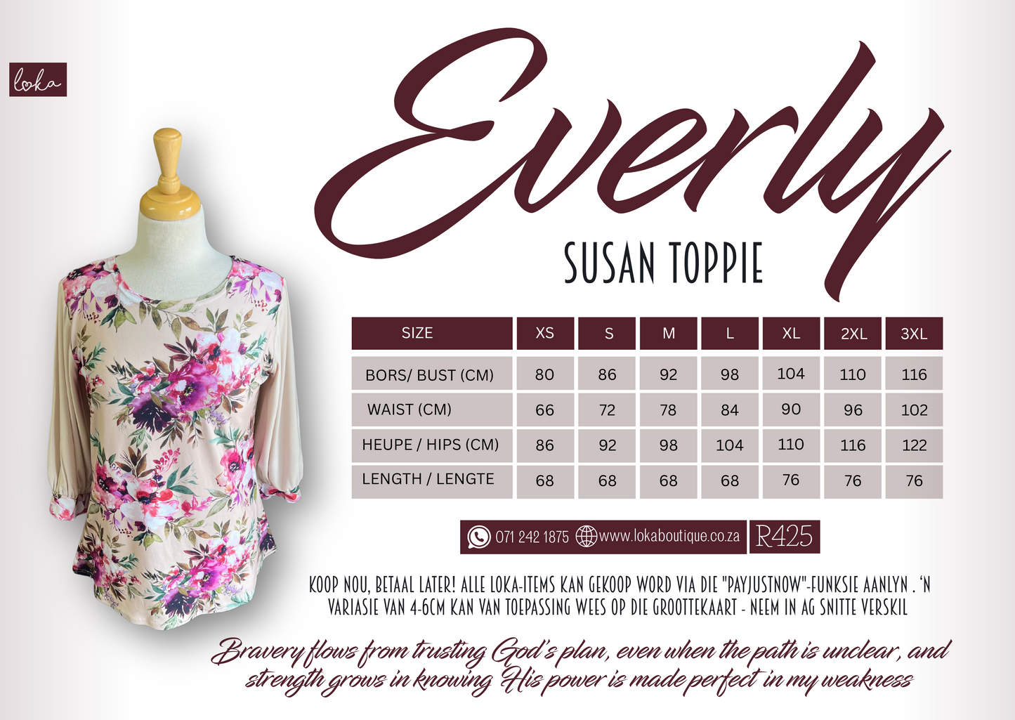 Everley Susan Top