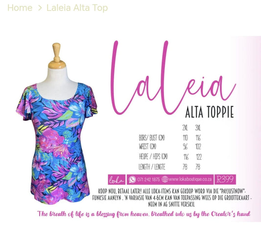 Laleia Alta Top