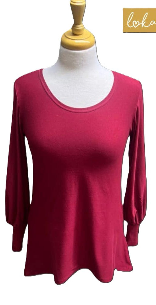 Rooi Olga Top