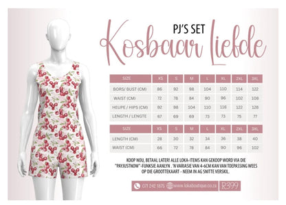 Liefde PJs Tank Top en Broekie