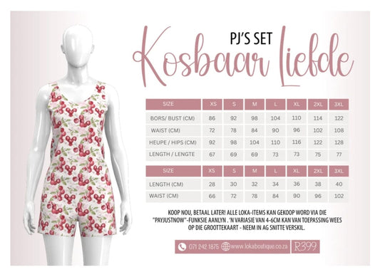 Liefde PJs Tank Top en Broekie
