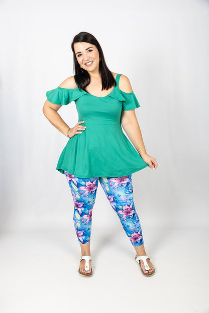 Veruscka Plain Groen Top